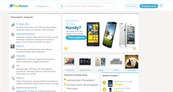 Desktop Screenshot of pricerunner.de
